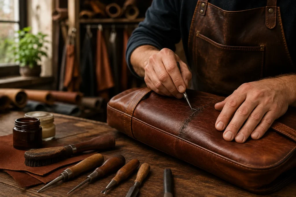 leather repair in sacramento